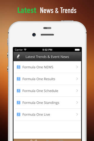Formula One: Quick Reference with Latest Top News screenshot 4