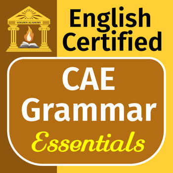 English Certified : CAE Grammar Essentials LOGO-APP點子