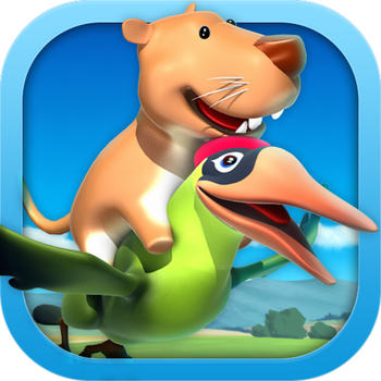 Weasel rides Woodpecker 遊戲 App LOGO-APP開箱王