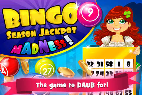 Bingo Season Jackpot Madness Game - Free Fun Fantasy Lotto Rush screenshot 2