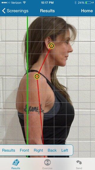 PostureScreen: Posture Body Fat Movement Screen with Exercise