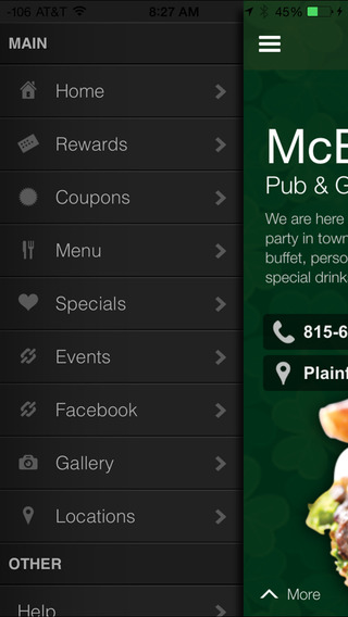 【免費生活App】McBride's Pub & Grille-APP點子