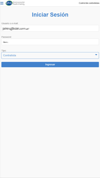 【免費商業App】EHS - Control de Contratistas-APP點子