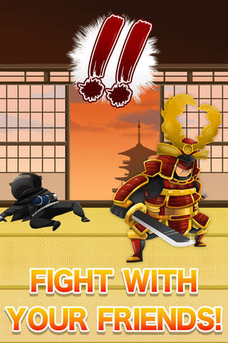 Samurai vs Ninja-Defend the japanese castle dojo in sword and justice ! screenshot 3