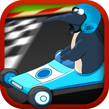 A Animal Fuzzy Bird Hill Top Race - Pet City Go Kart Racing Mania LOGO-APP點子