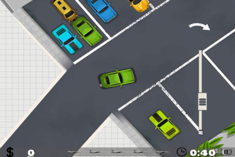 A Absurd Doodle Car Retro Parking - Mania Simulator Driving Games Free screenshot 2