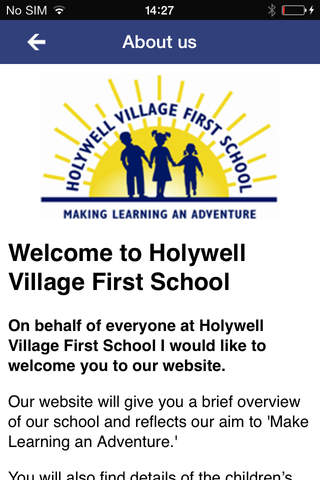 Holywell Village First School screenshot 2