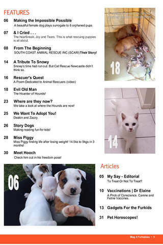 Magazine 4 Furbabies – The beautiful side of the ugliness screenshot 2