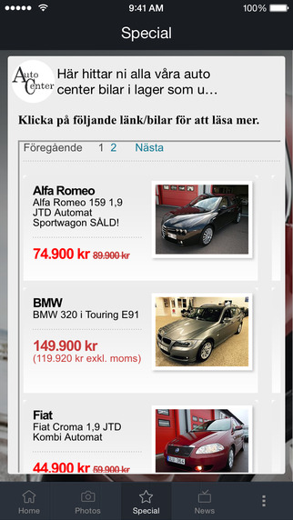 【免費商業App】Auto Center i Lund-APP點子