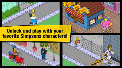 Screenshots of The Simpsons™: Tapped Out for iPhone