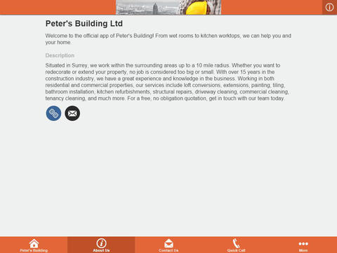 【免費商業App】Peter's Building Ltd-APP點子