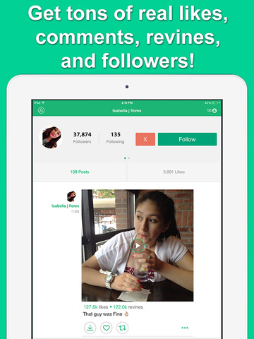 【免費社交App】VFamous - Get Followers for Vine-APP點子