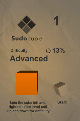 Sudocube - 3D sudoku cube screenshot 3