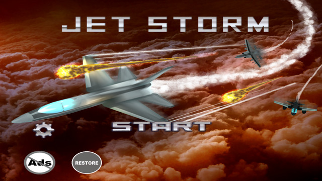 Jet Storm - Air Dogfight Strike Against Navy Gunship