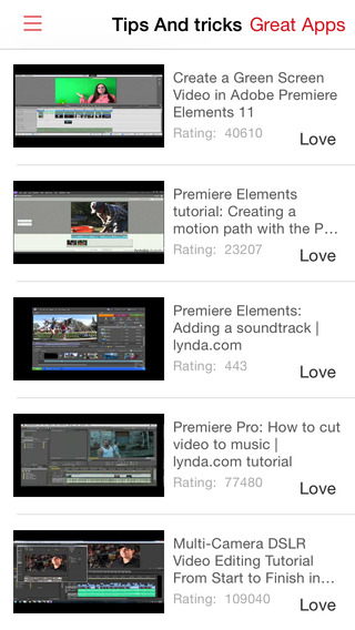 Videos Training For Premiere Elements