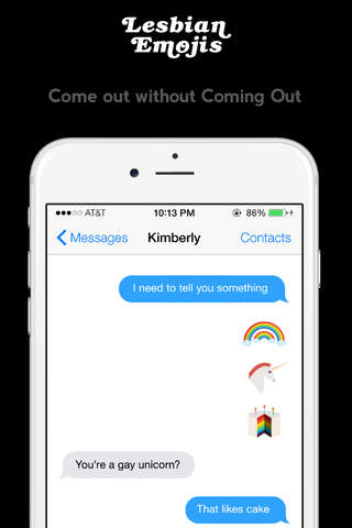 Lesbian Emojis screenshot 2