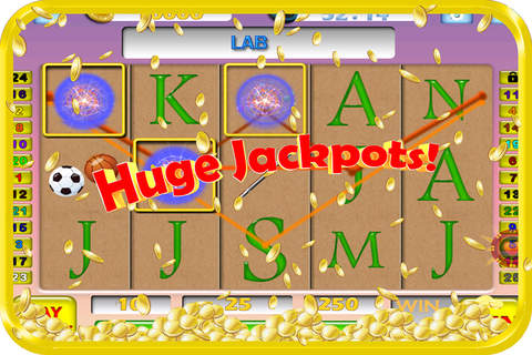 A High School Slots - All New Big Win Las Vegas Casino Jackpot Machine-s and The Real Blackjack HD Free screenshot 3