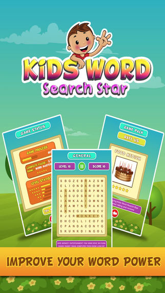 【免費遊戲App】Kids Word Search Free +-APP點子