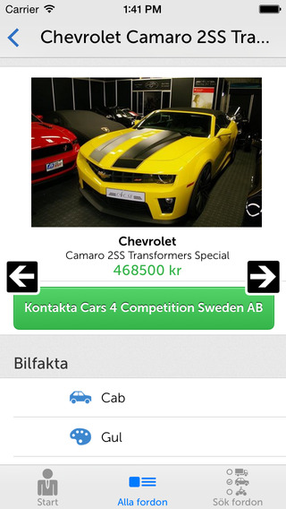 【免費商業App】Cars 4 Competition Sweden-APP點子