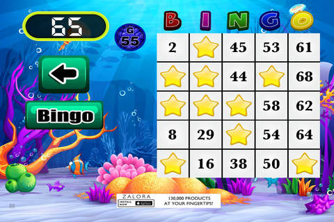 Bingo Splash Big Gold Fish Casino in Vegas Free screenshot 2
