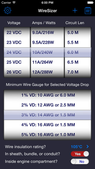 【免費工具App】WireSizer-APP點子