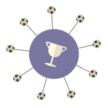 Soccer Ball Cup: Tap to release soccer balls with over 100 levels! LOGO-APP點子