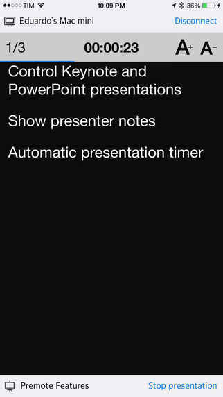 Premote - Remote control Keynote and PowerPoint