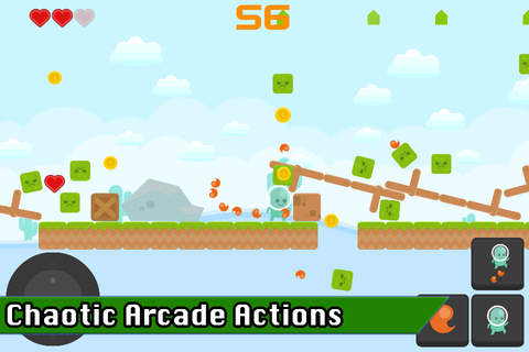 Pocket Fireball - 2D Arcade Random Platformer screenshot 2