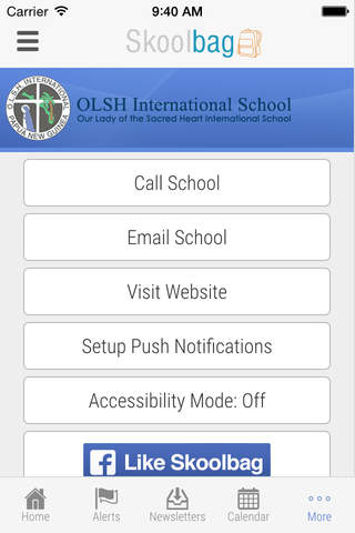 OLSH International School - Skoolbag screenshot 4