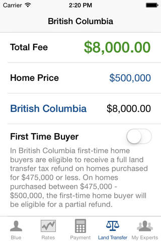 Blue Mortgage Inc. screenshot 3