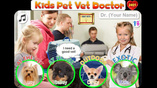 Kids Pet Vet Doctor