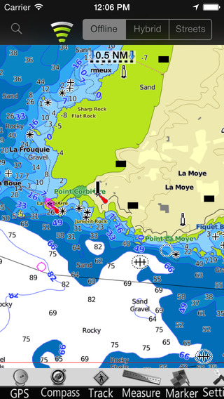 【免費交通運輸App】Channel Islands (UK) GPS Nautical charts-APP點子