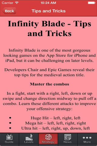 Guide For Infinity Blade screenshot 3