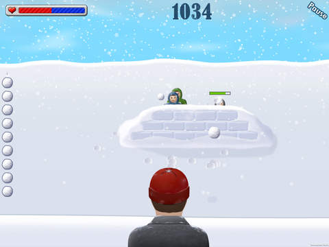 【免費遊戲App】Snowball Wars!-APP點子