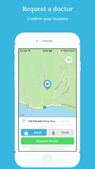 【免費醫療App】Heal - Doctor house calls for adults and kids-APP點子