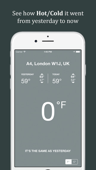 【免費天氣App】HotOrCold - Relative Weather-APP點子