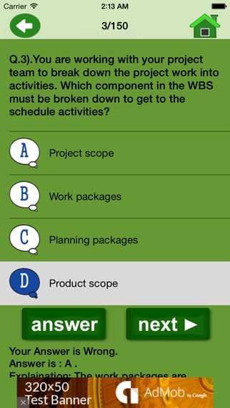 【免費教育App】PMI CAPM Mock Exam-APP點子