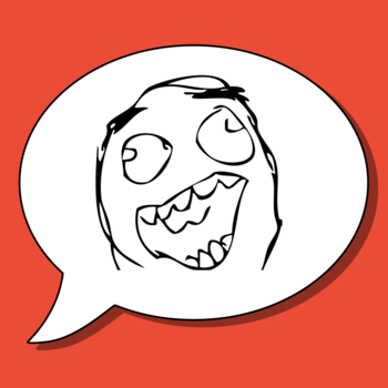 Rage Faces - FREE iFunny Photo Booth Editor App with Meme Comics and Stickers for Your Pictures 娛樂 App LOGO-APP開箱王