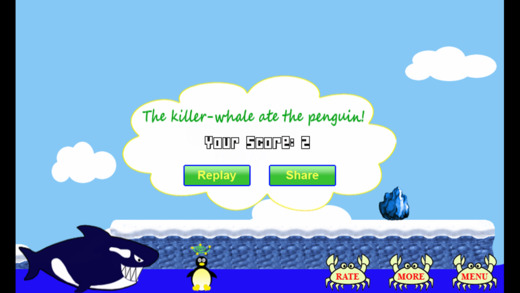 【免費遊戲App】Penguin Fly! Relaxing Game!-APP點子