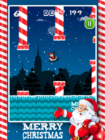 【免費遊戲App】Flappy Santa Claus : Christmas Special-APP點子