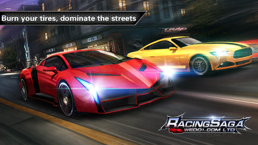 【免費遊戲App】Racing Saga-APP點子