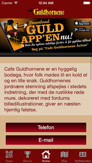 【免費生活App】Cafe Guldhornene Aarhus-APP點子