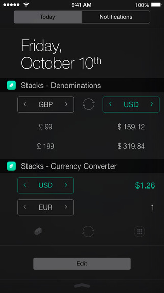 【免費財經App】Stacks 2 - New Age Currency Converter-APP點子