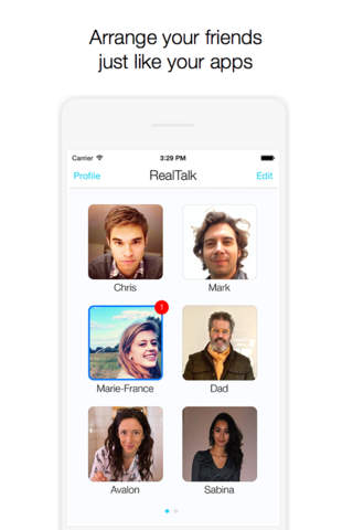 RealTalk Classic — fast video messaging with close friends screenshot 2
