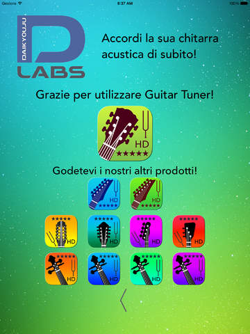 Guitar Tuner Pro HD - Tune your acoustic guitar with precision and ease! screenshot 2