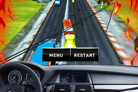 Death Racing Rivals: Turbo Racer Car on Highway Crossy Endless Roads screenshot 3