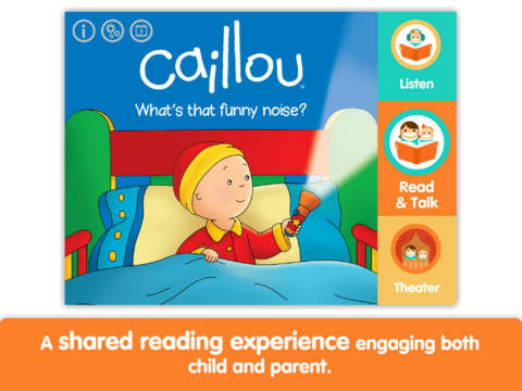 Caillou: What's That Funny Noise - Lite - by i Read With
