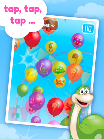 【免費遊戲App】Pop Balloon Kids - Fun Tapping Game-APP點子