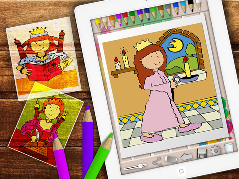 【免費娛樂App】Princesses Coloring Book - color and paint the princess - premium-APP點子