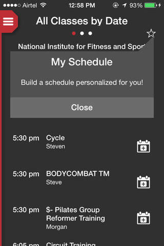 National Institute for Fitness and Sport (NIFS) screenshot 4